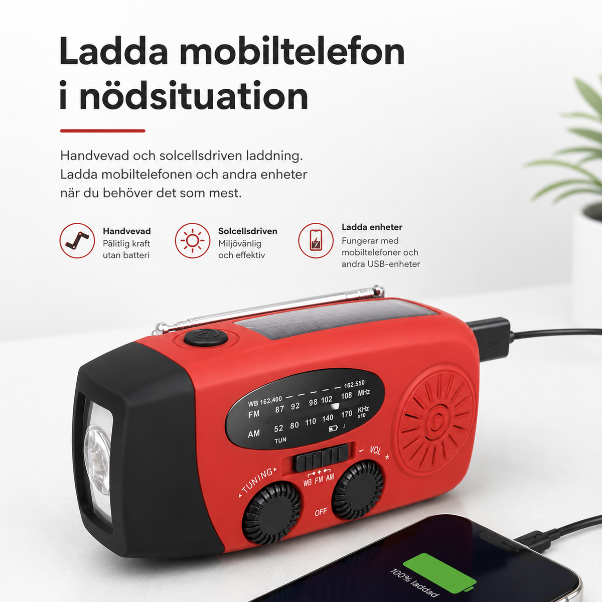 Bärbar nödradio