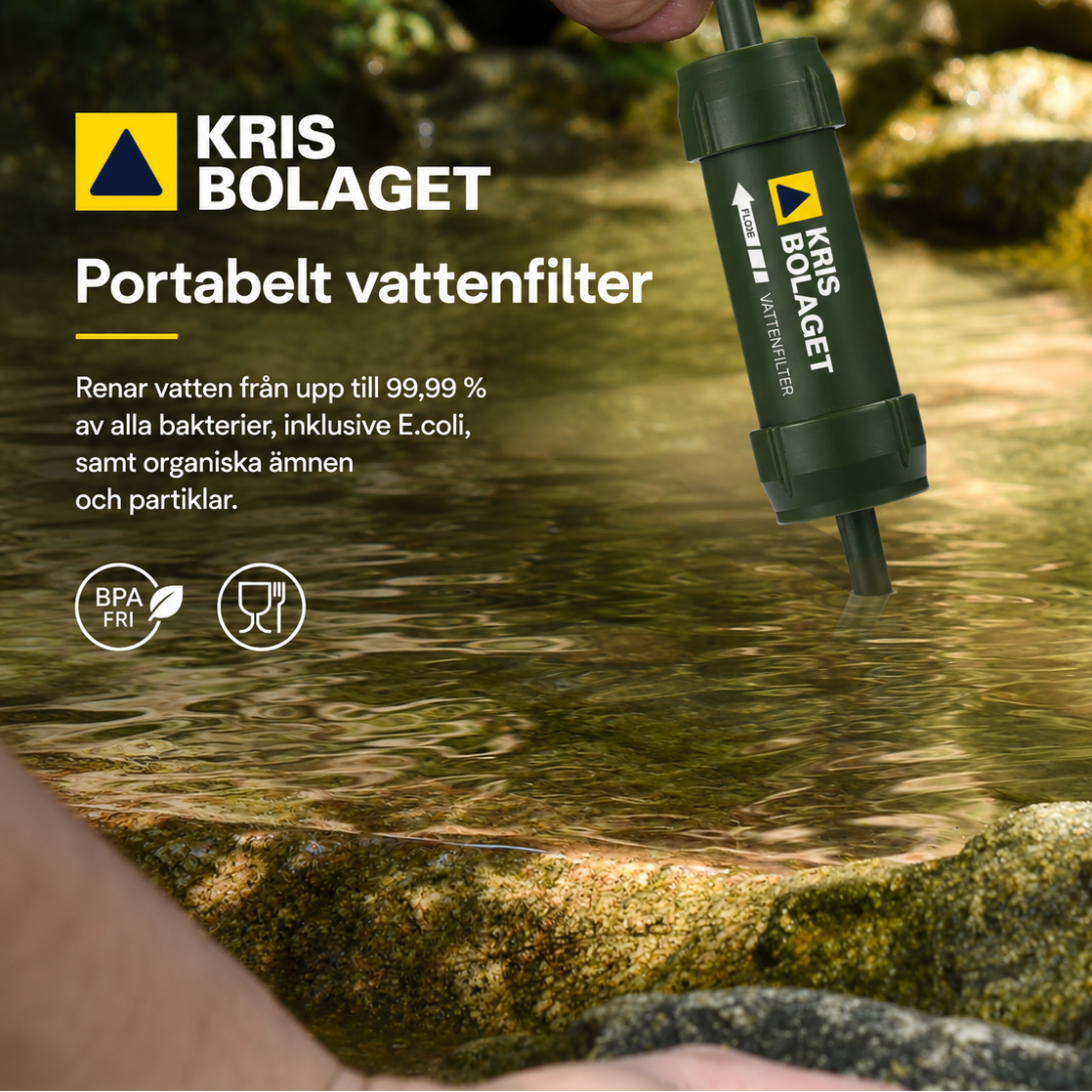 Mini vattenreningsfilter